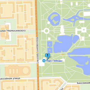 Корты Парка Победы на Яндекс.Картах 